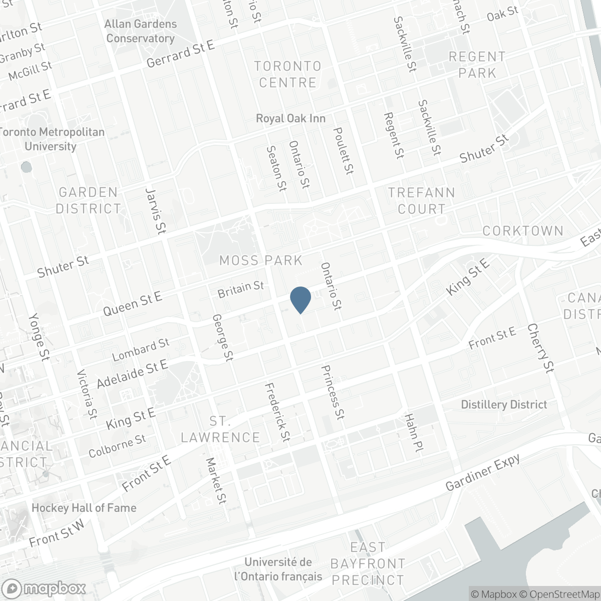 1417 - 323 RICHMOND STREET E, Toronto, Ontario M5A 4R3